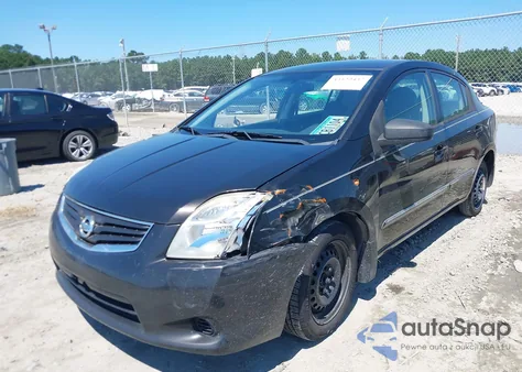 2011 Nissan Sentra 2.0S from USA, damaged, VIN 3N1AB6AP0BL659184